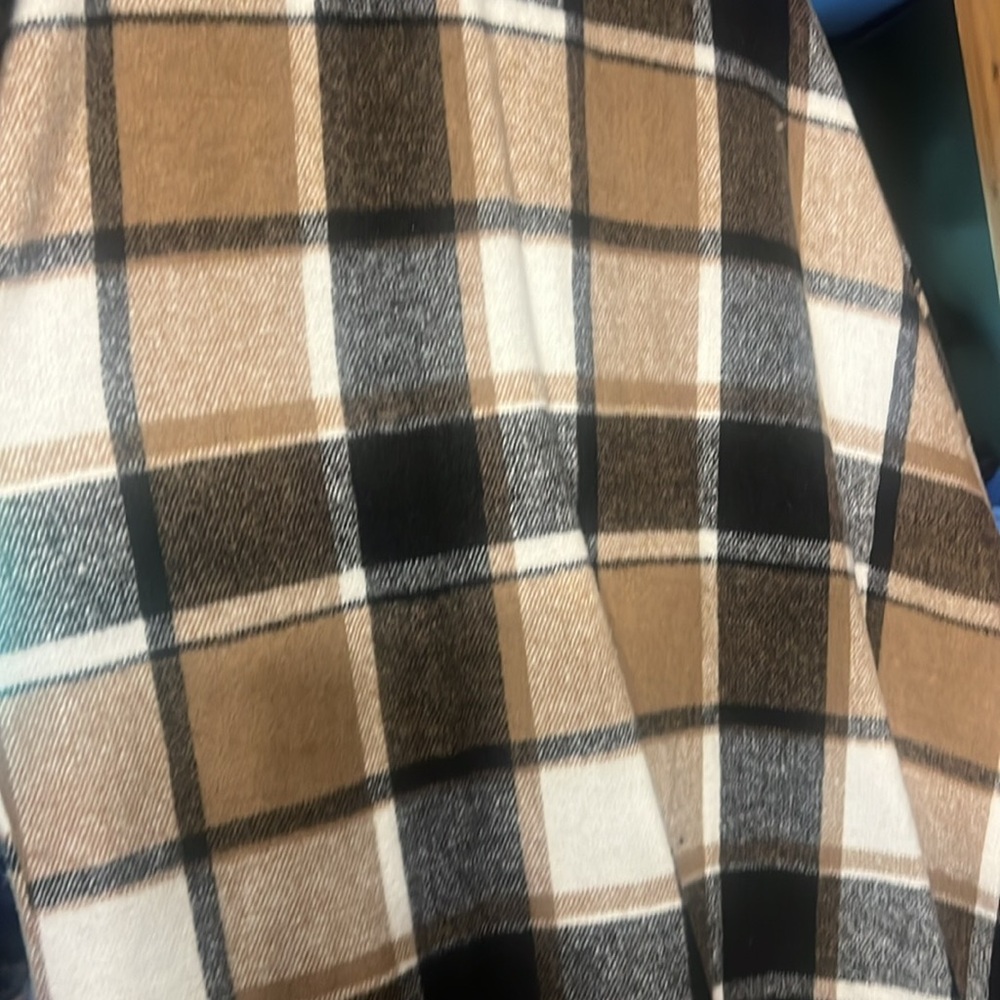 Long flannel jacket - Picture 3 of 3